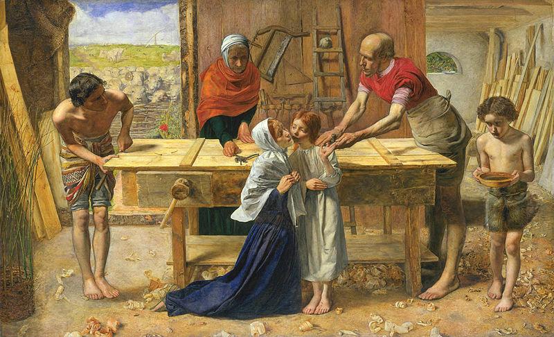 Sir John Everett Millais Christ in the House of His Parents oil painting image